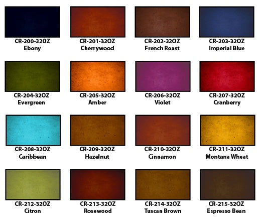Ten Second Color Acetone Based Stain