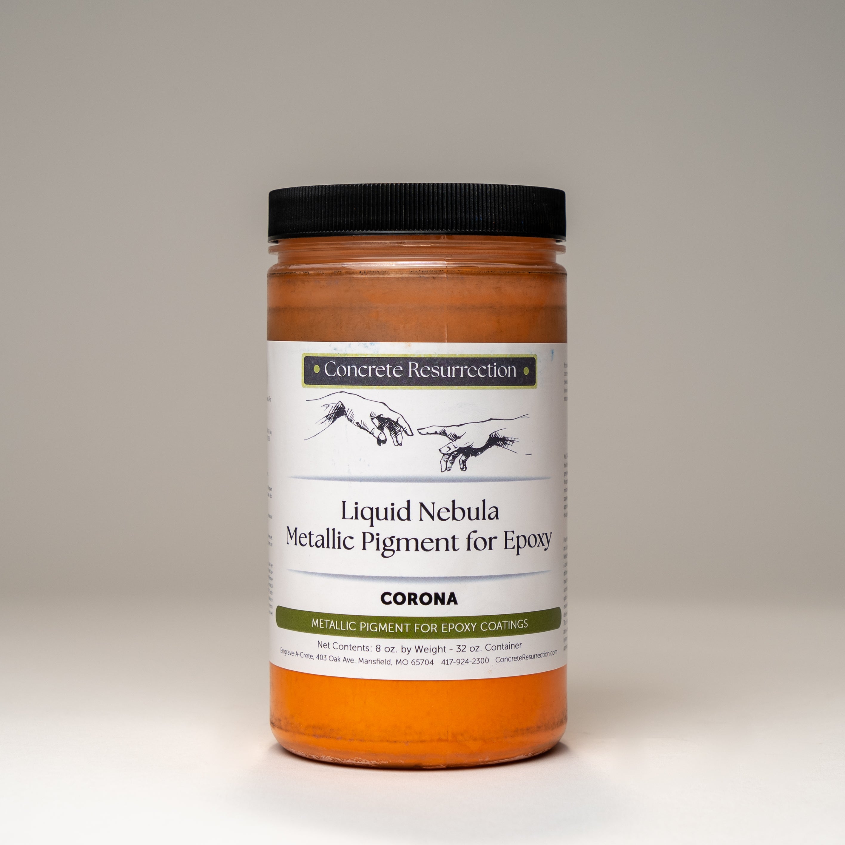 Liquid Nebula Metallic Epoxy Pigment for 3 Gallon KIt