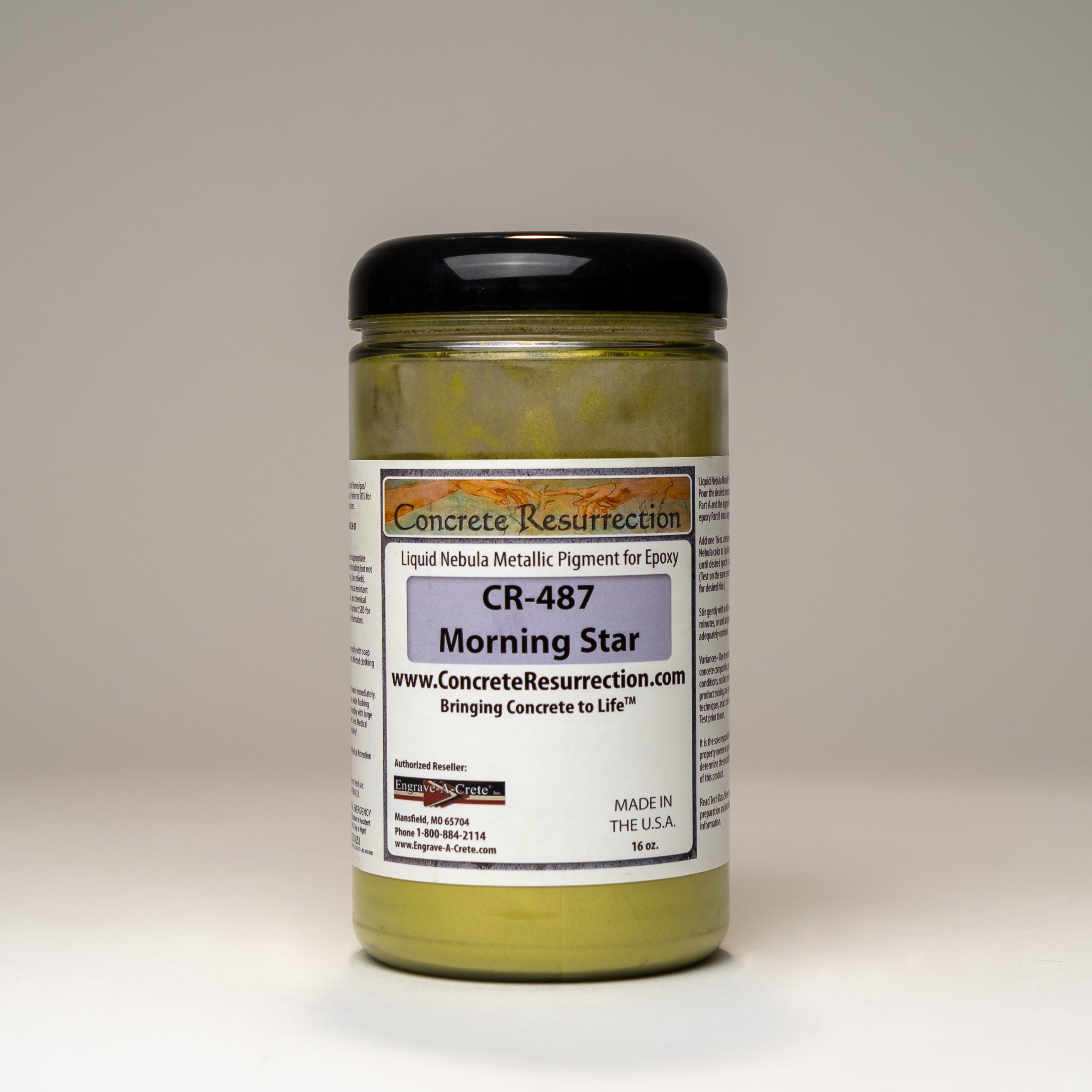 Liquid Nebula Metallic Epoxy Pigment for 3 Gallon KIt