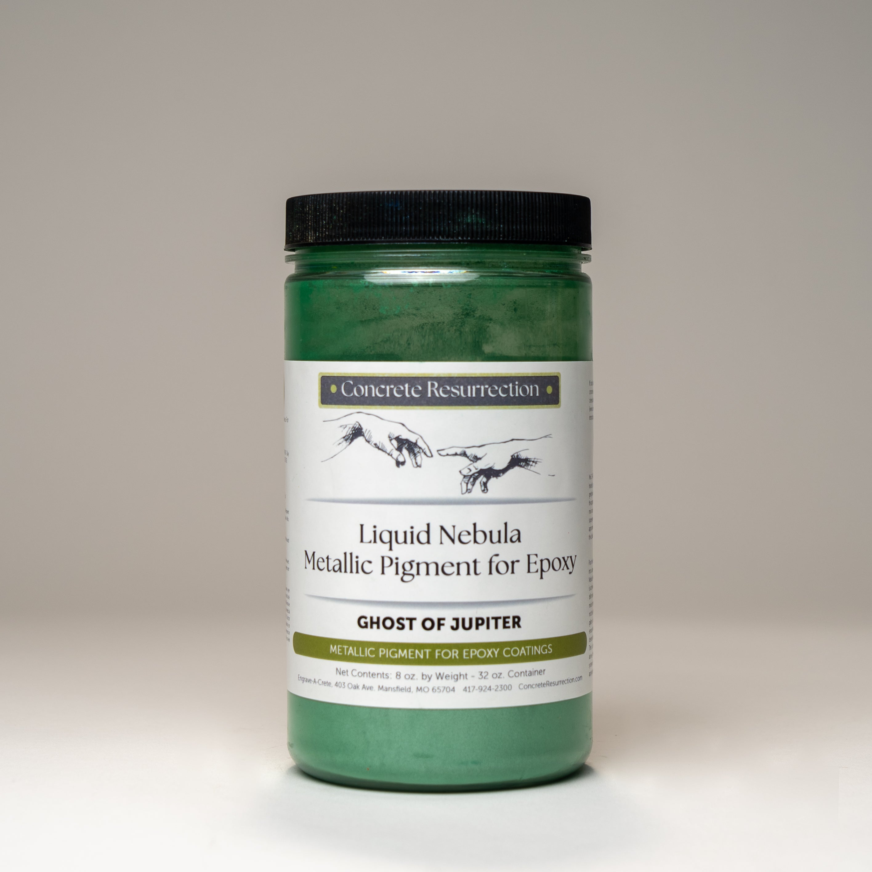 Liquid Nebula Metallic Epoxy Pigment for 3 Gallon KIt