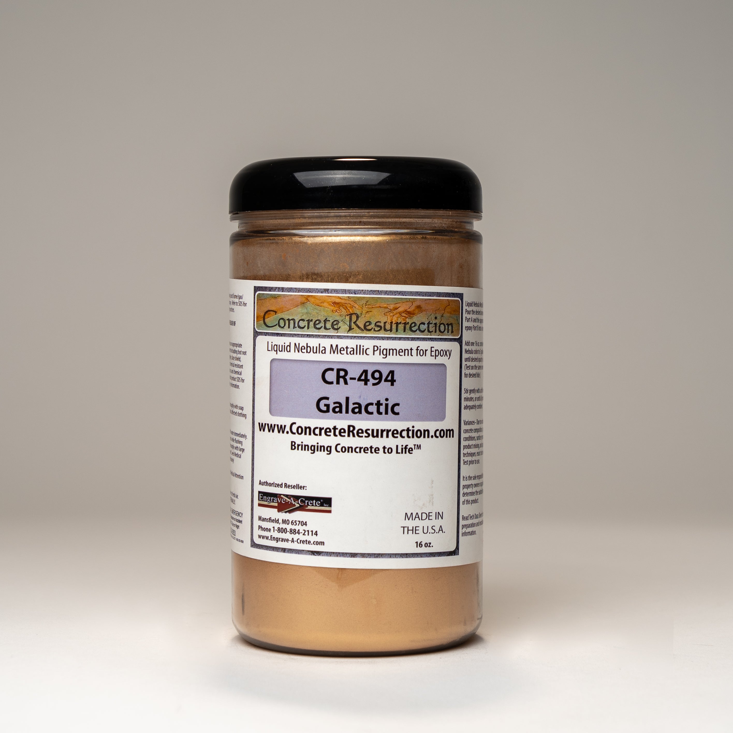 Liquid Nebula Metallic Epoxy Pigment for 3 Gallon KIt