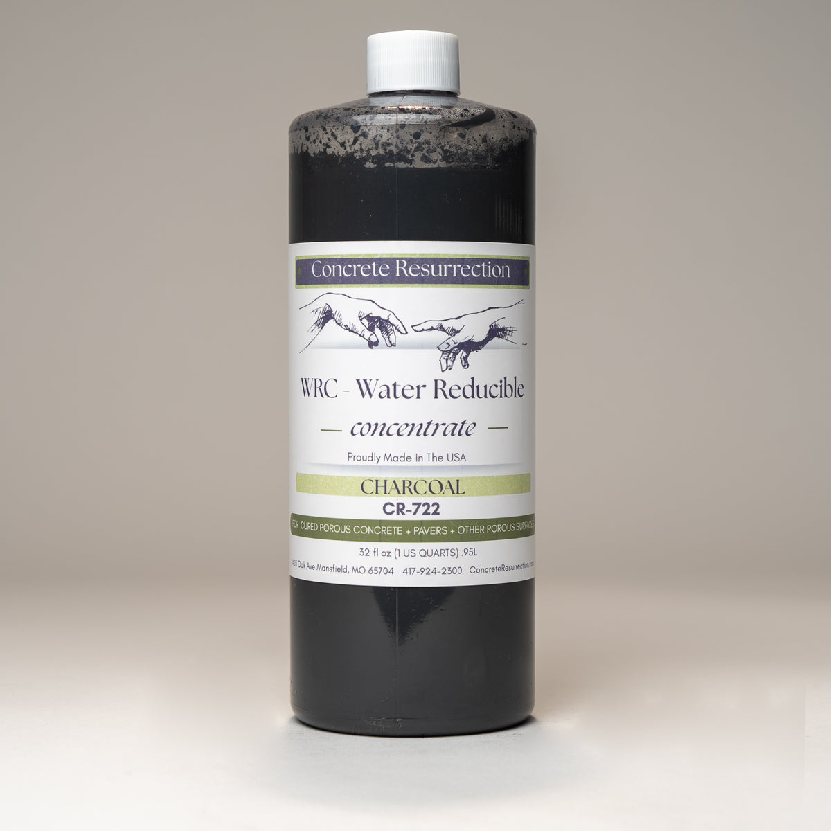 Water Reducible Concentrated (WRC) Concrete Stain