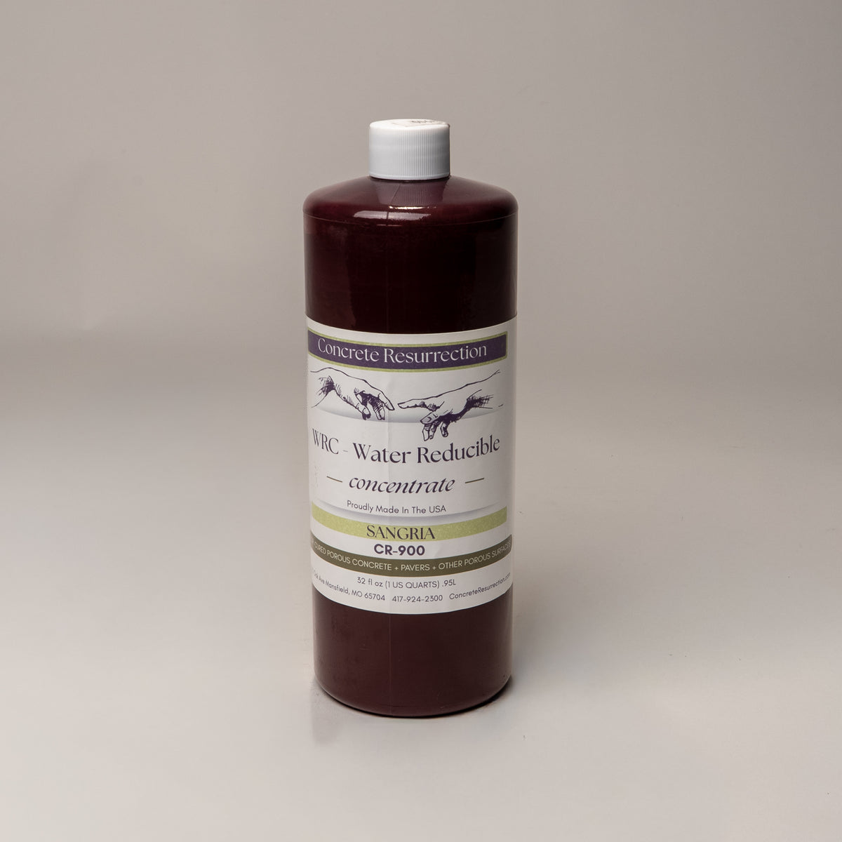 Water Reducible Concentrated (WRC) Concrete Stain