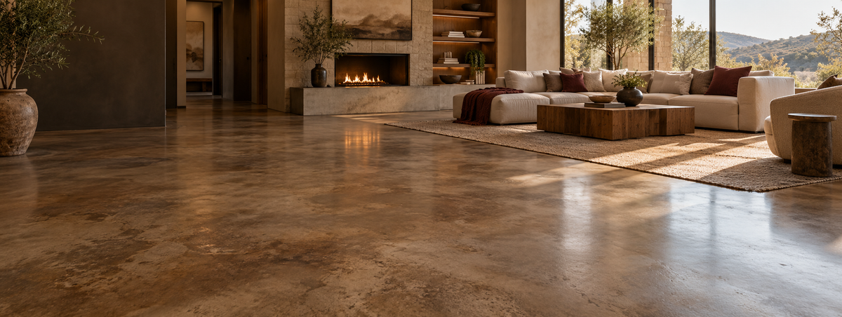 Create a Beautiful Interior Concrete Floor