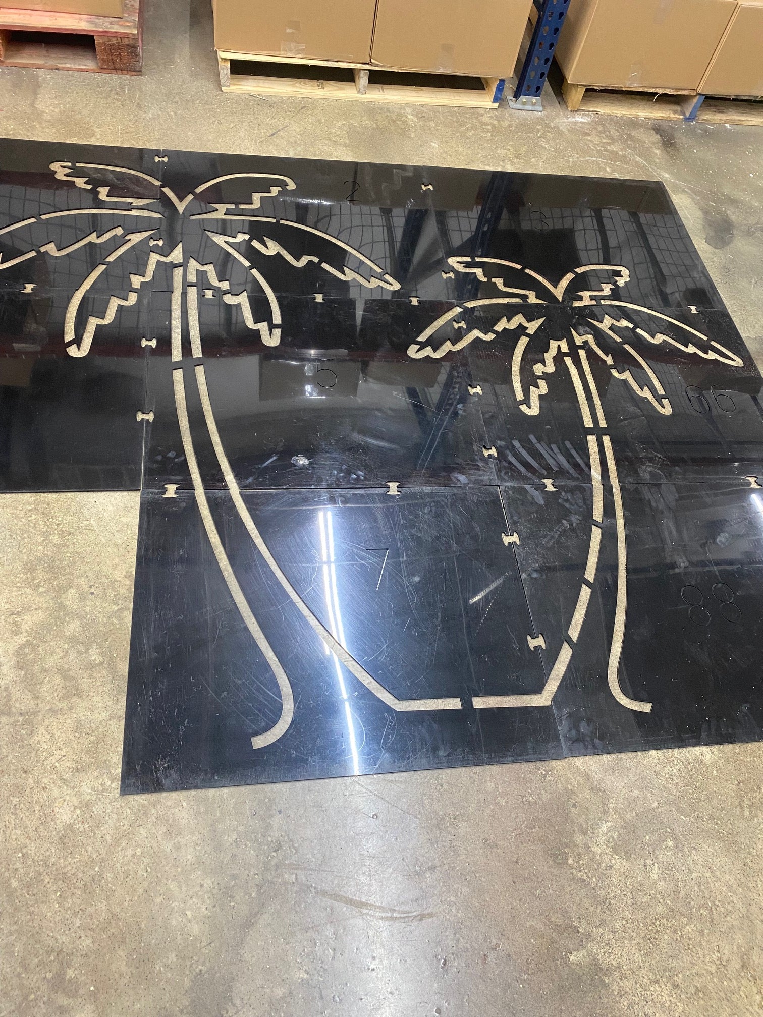 Palm Tree Template