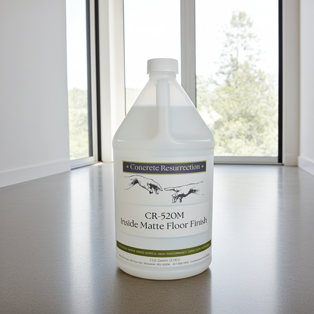 CR-520M Inside Matte Floor Finish - Interior Floor Protector