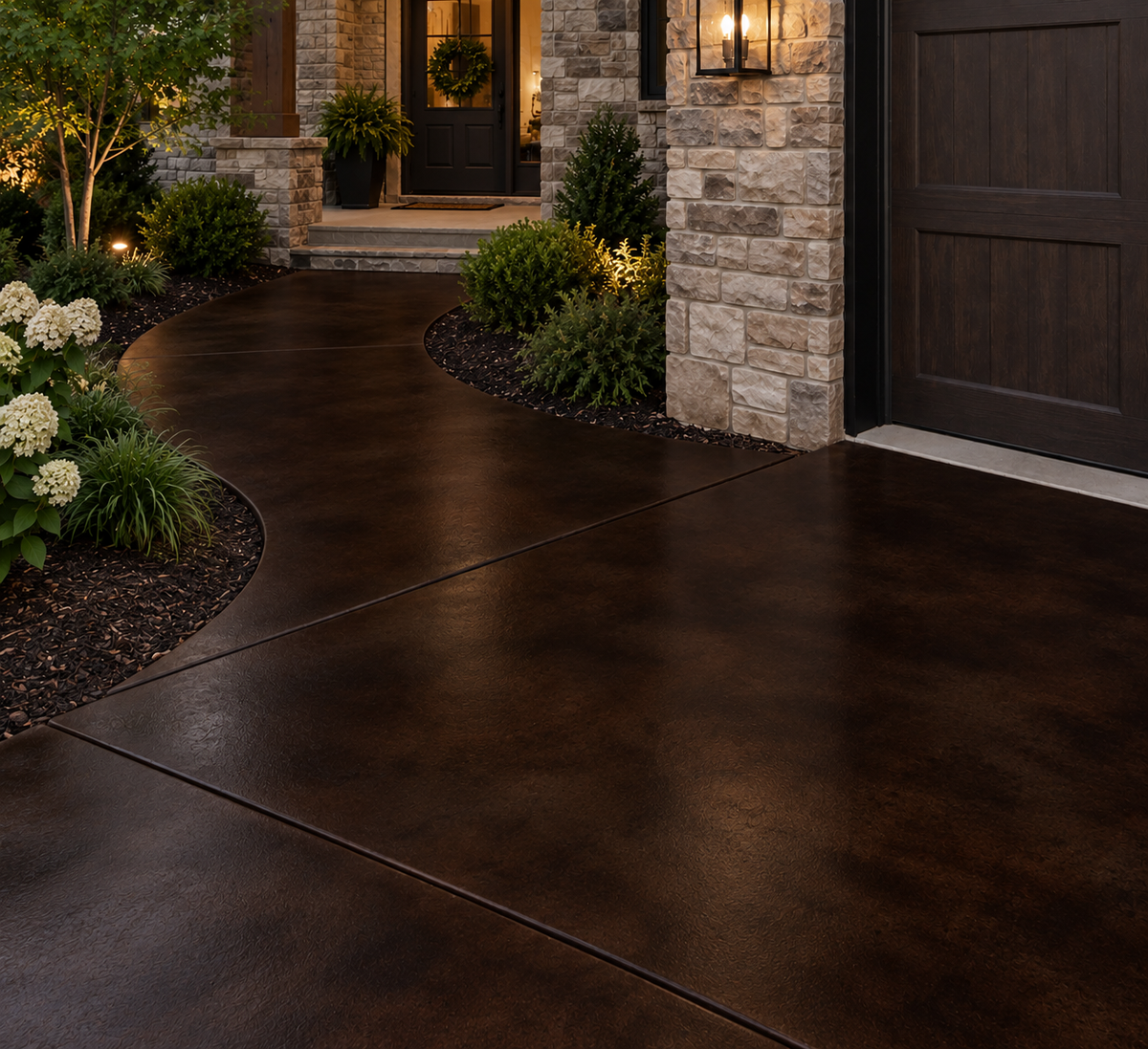 Reactive Acid Chemical (RAC) Concrete Stain