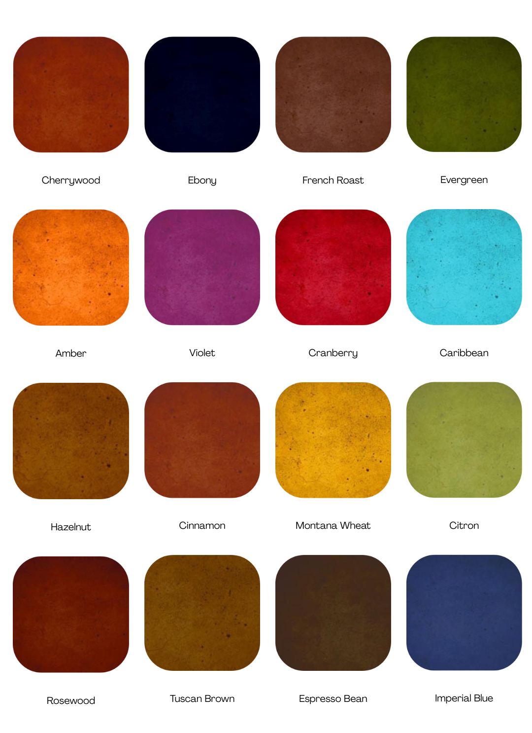 16 Color Bold Sample Pack Ten Second Color 4 ounce Bottles