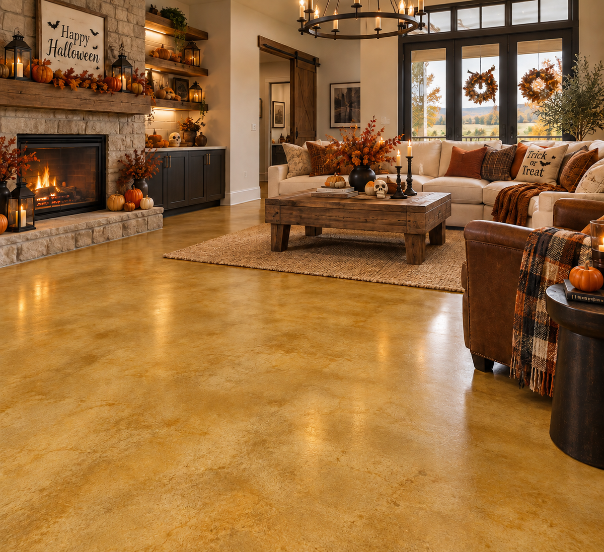 Water Reducible Concentrated (WRC) Concrete Stain