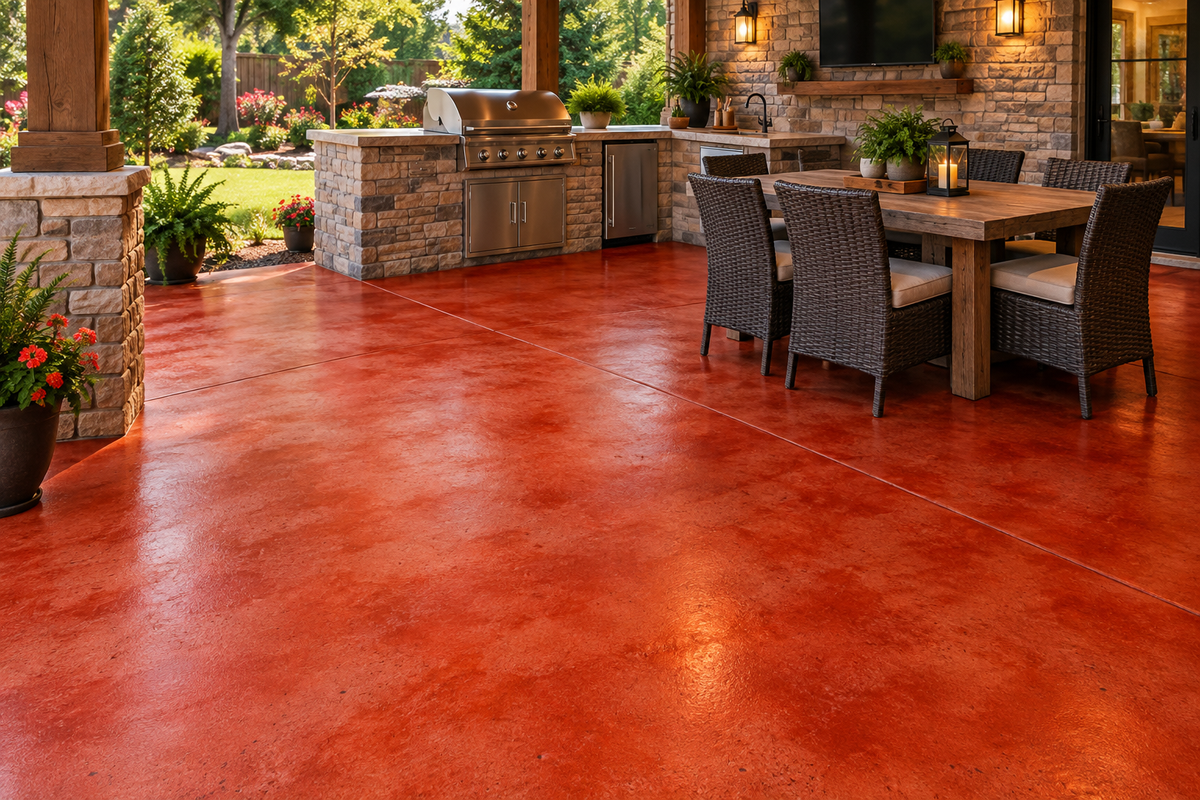 Water Reducible Concentrated (WRC) Concrete Stain