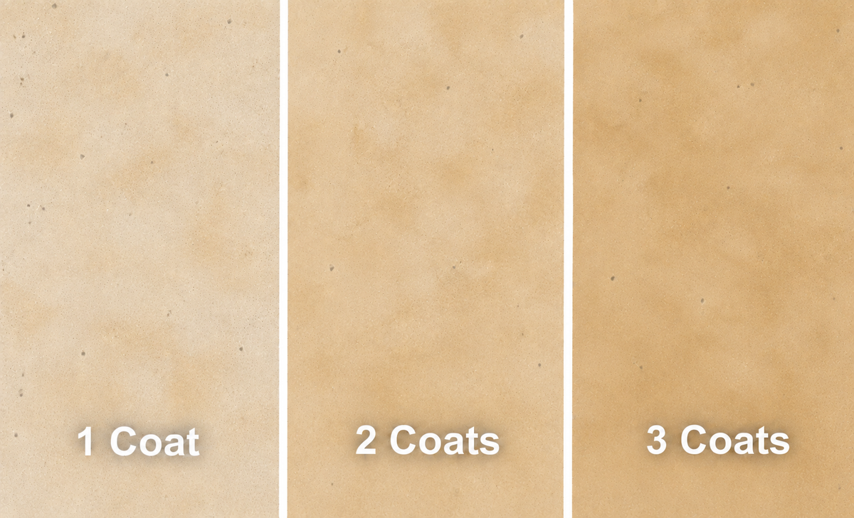 Water Reducible Concentrated (WRC) Concrete Stain