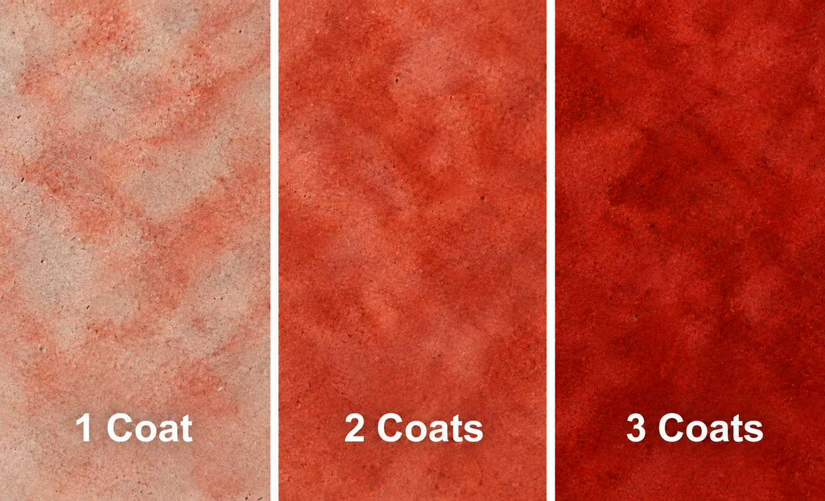 Water Reducible Concentrated (WRC) Concrete Stain