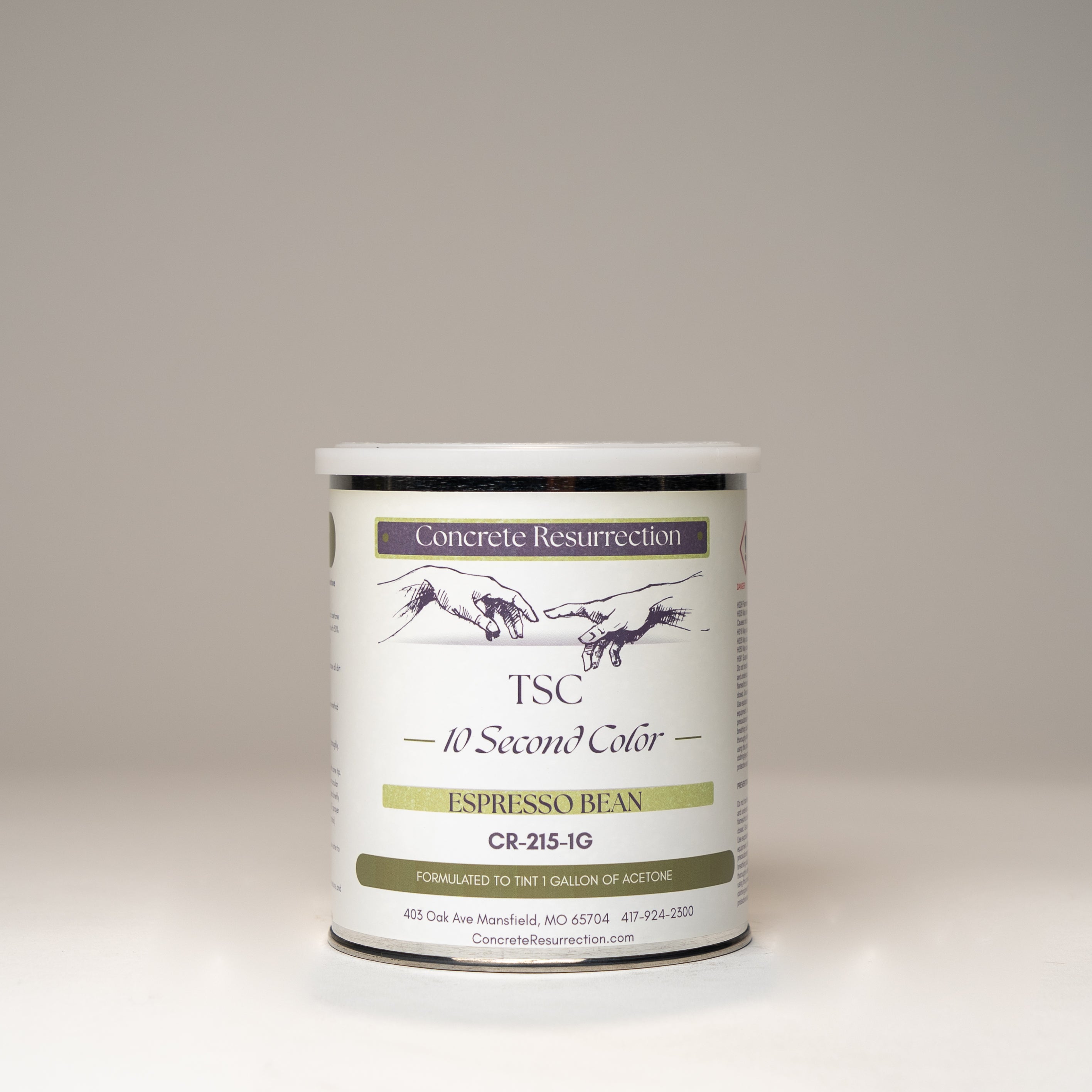 Ten Second Color Acetone Based Stain