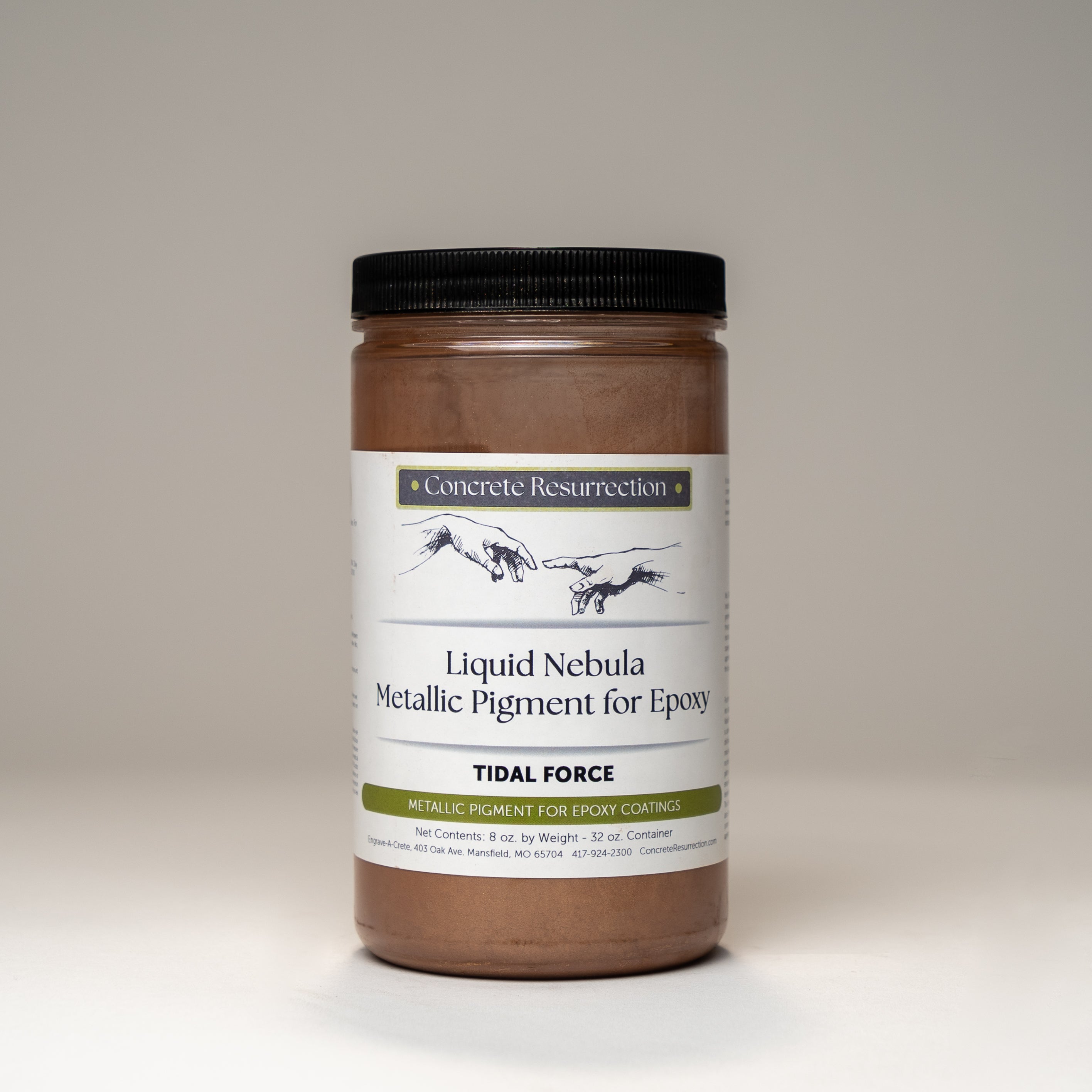 Liquid Nebula Metallic Epoxy Pigment for 3 Gallon KIt