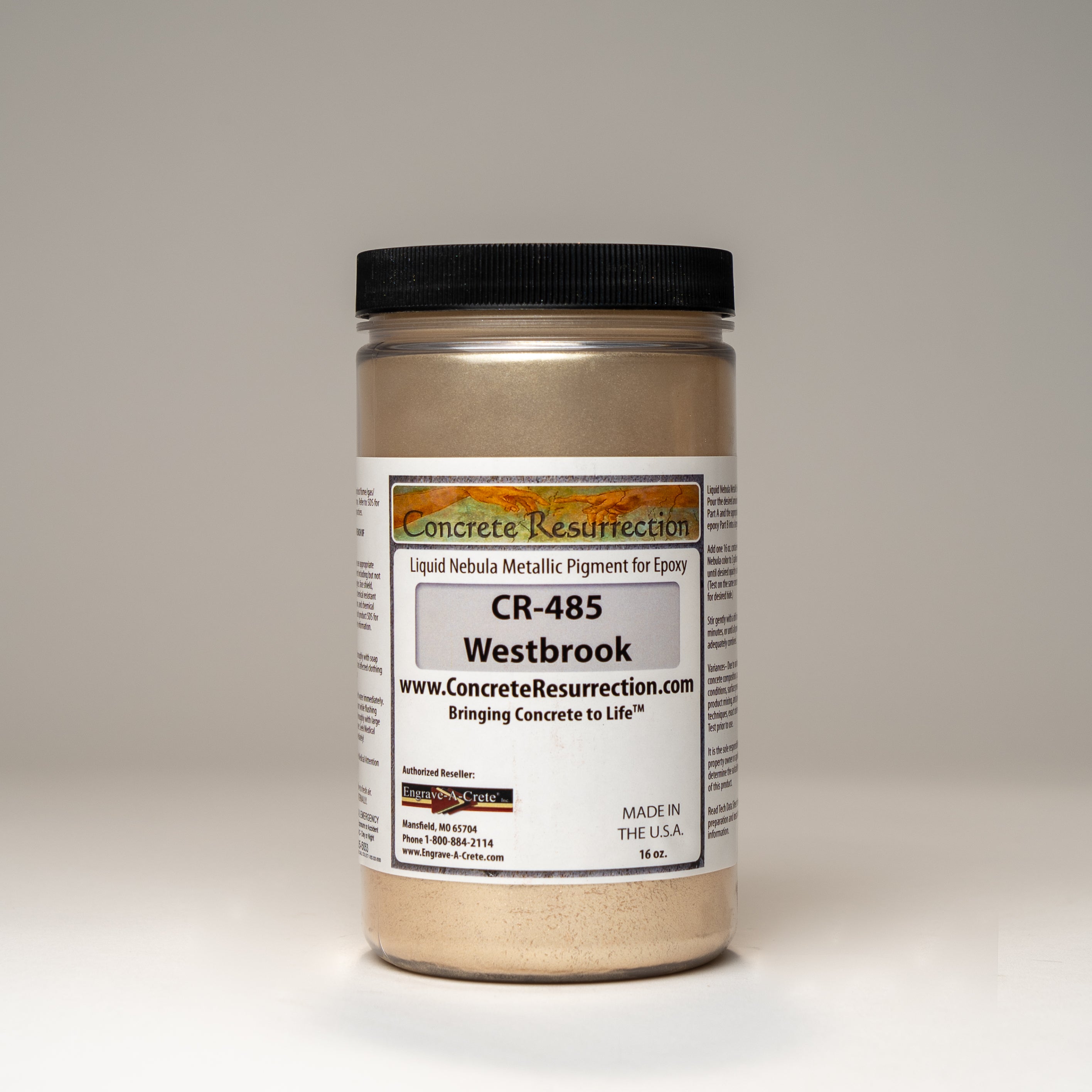 Liquid Nebula Metallic Epoxy Pigment for 3 Gallon KIt