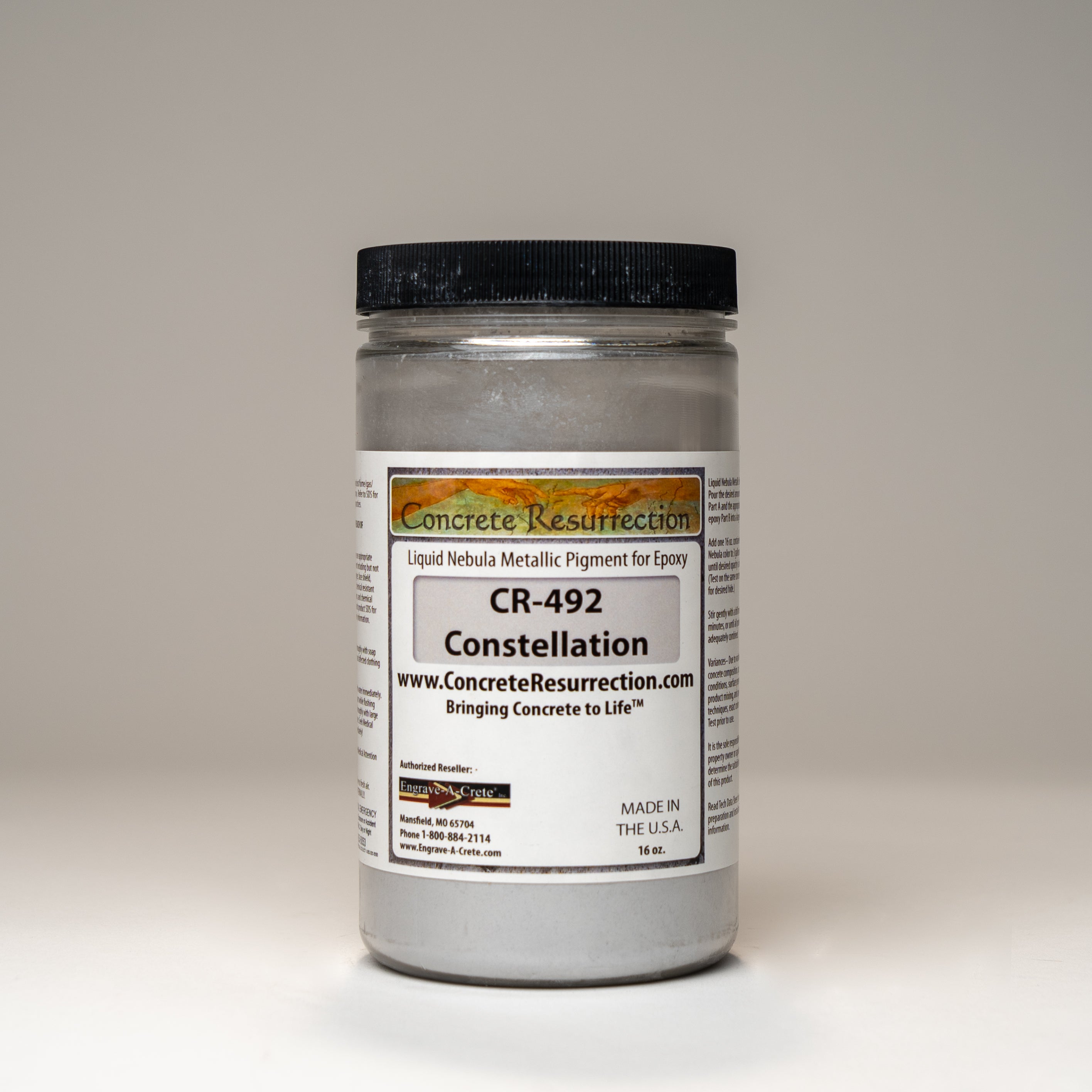 Liquid Nebula Metallic Epoxy Pigment for 3 Gallon KIt