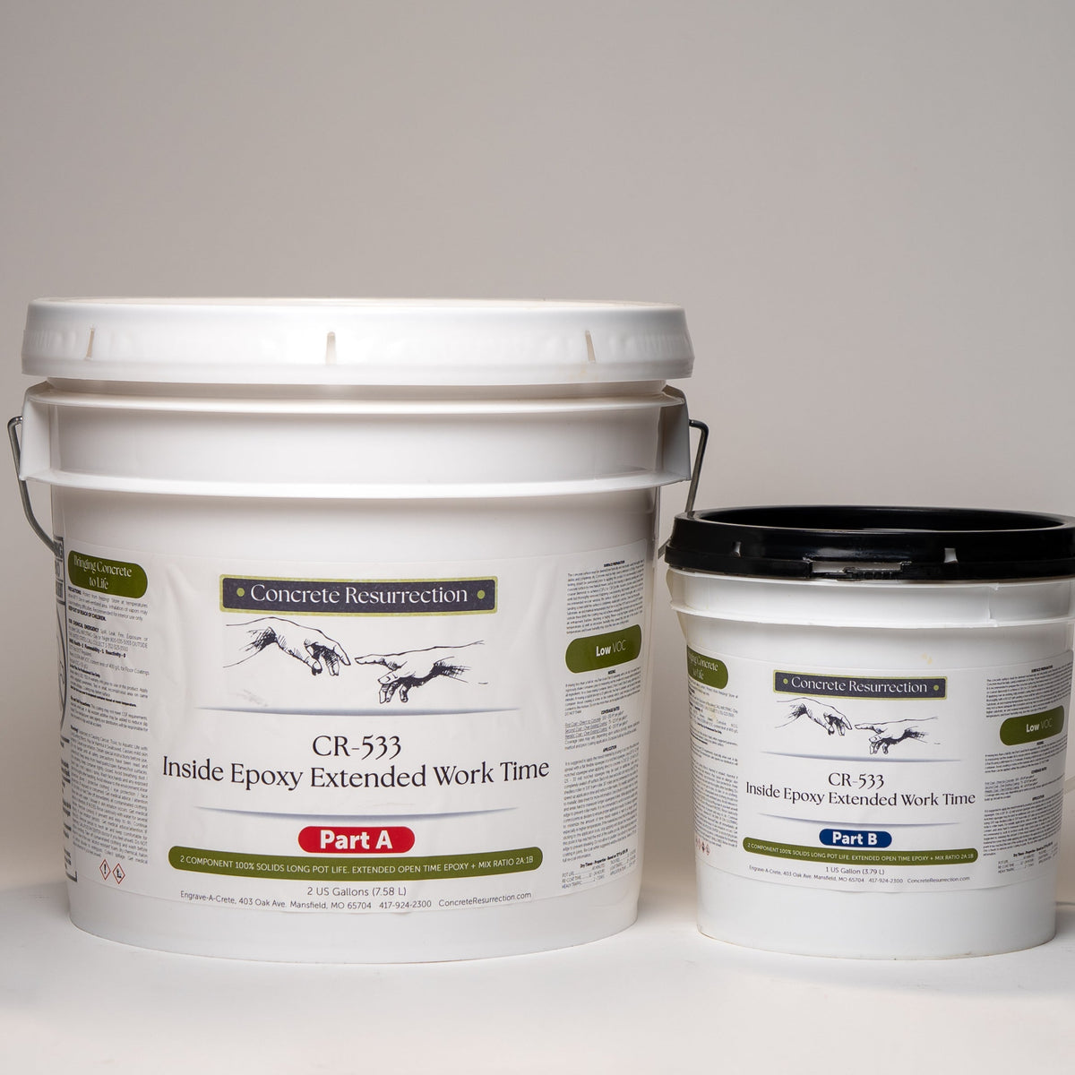 Epoxy - Extended Work Time Concrete Resurrection