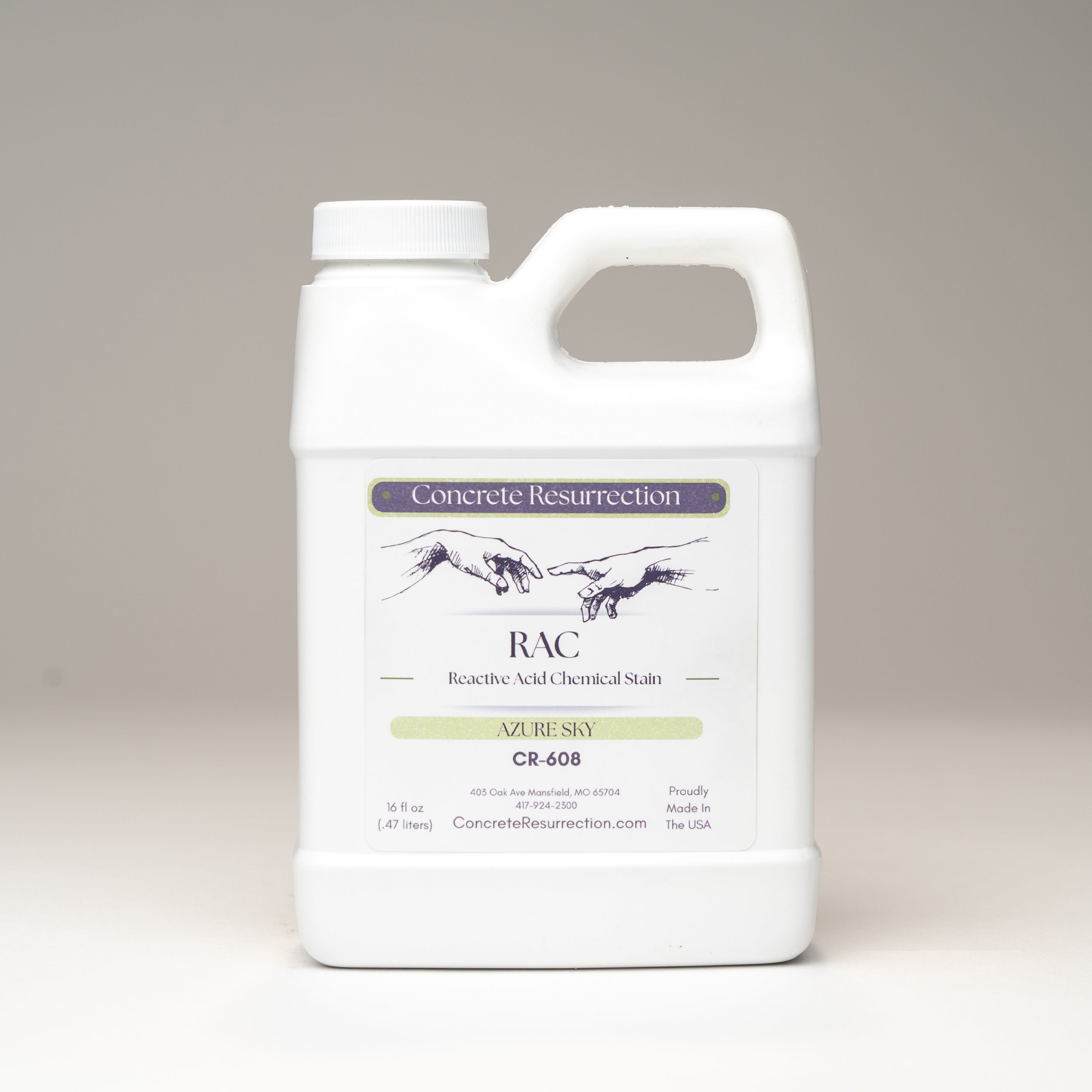 Reactive Acid Chemical (RAC) Concrete Stain