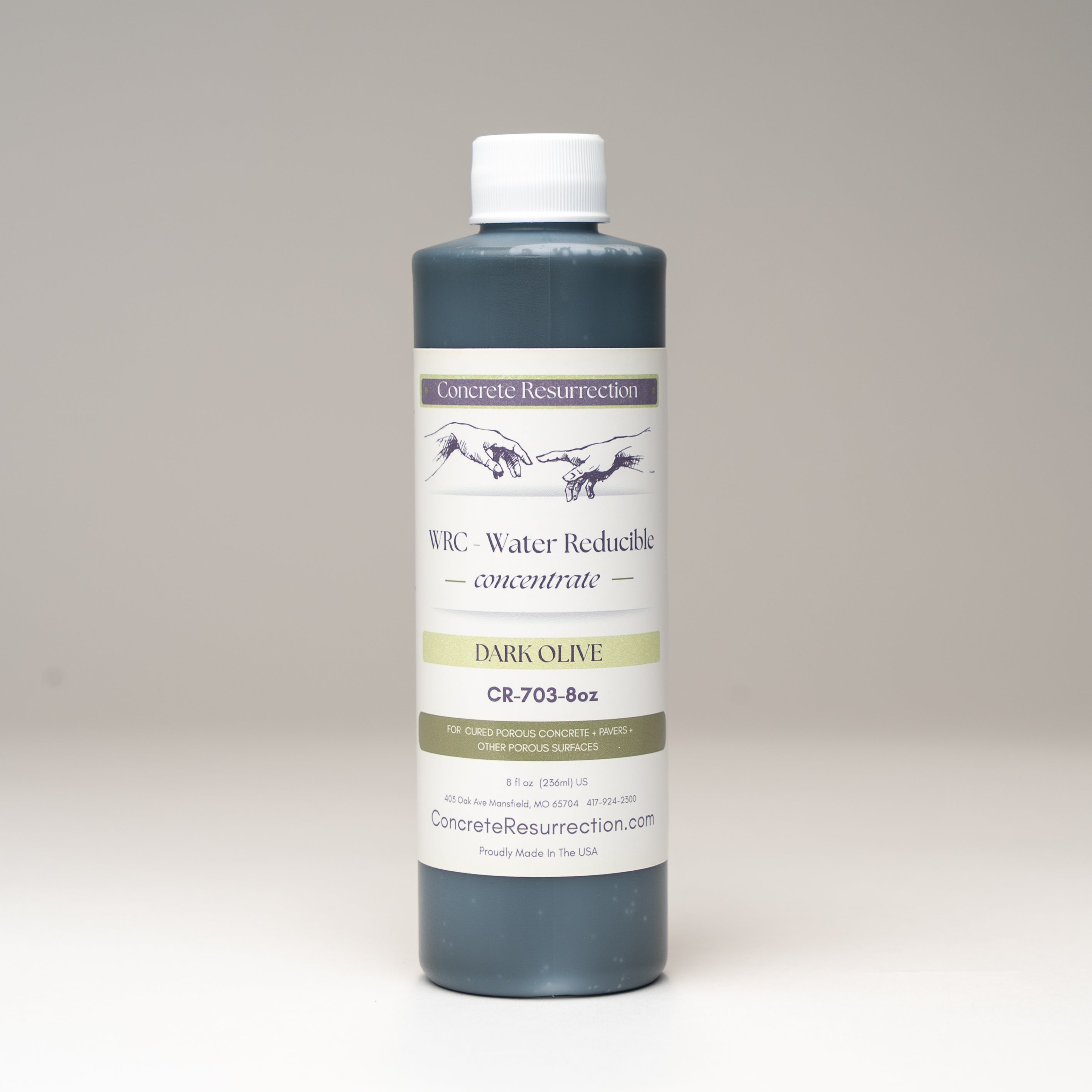 Water Reducible Concentrated (WRC) Concrete Stain