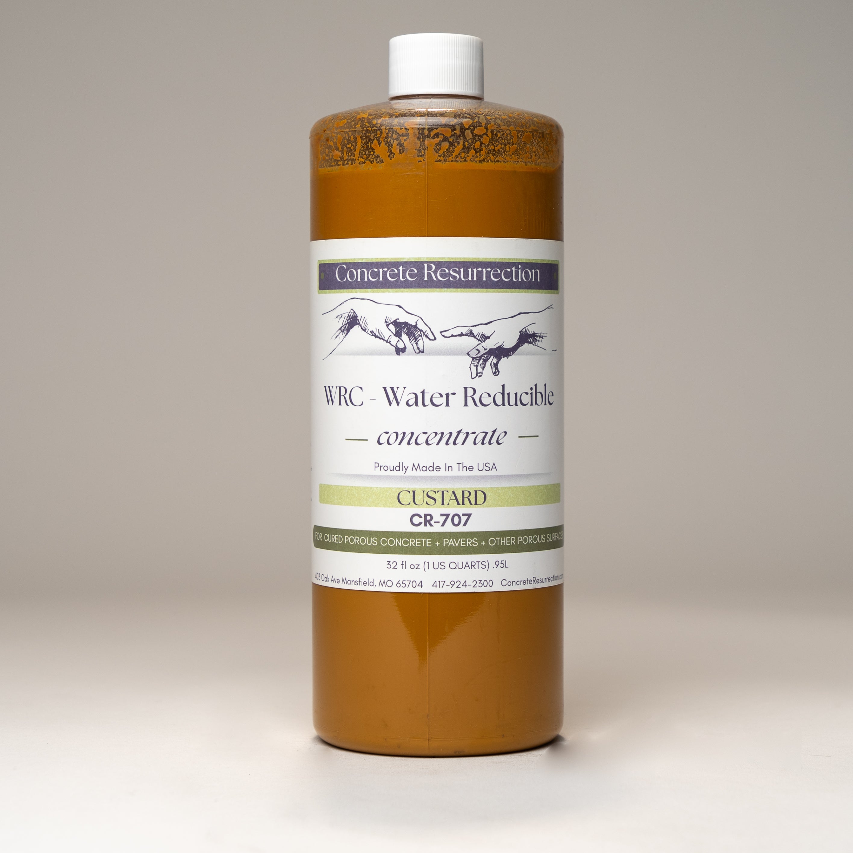 Water Reducible Concentrated (WRC) Concrete Stain