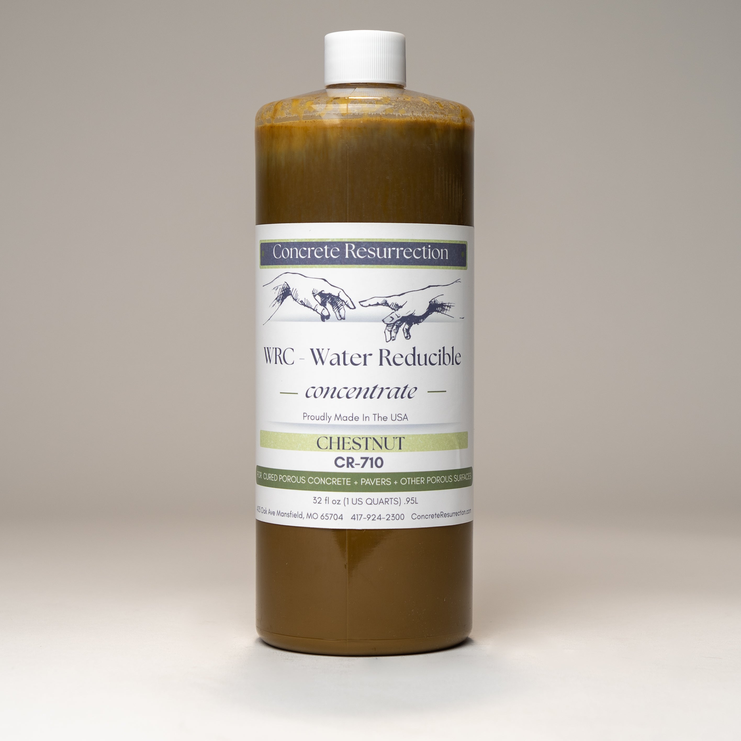 Water Reducible Concentrated (WRC) Concrete Stain