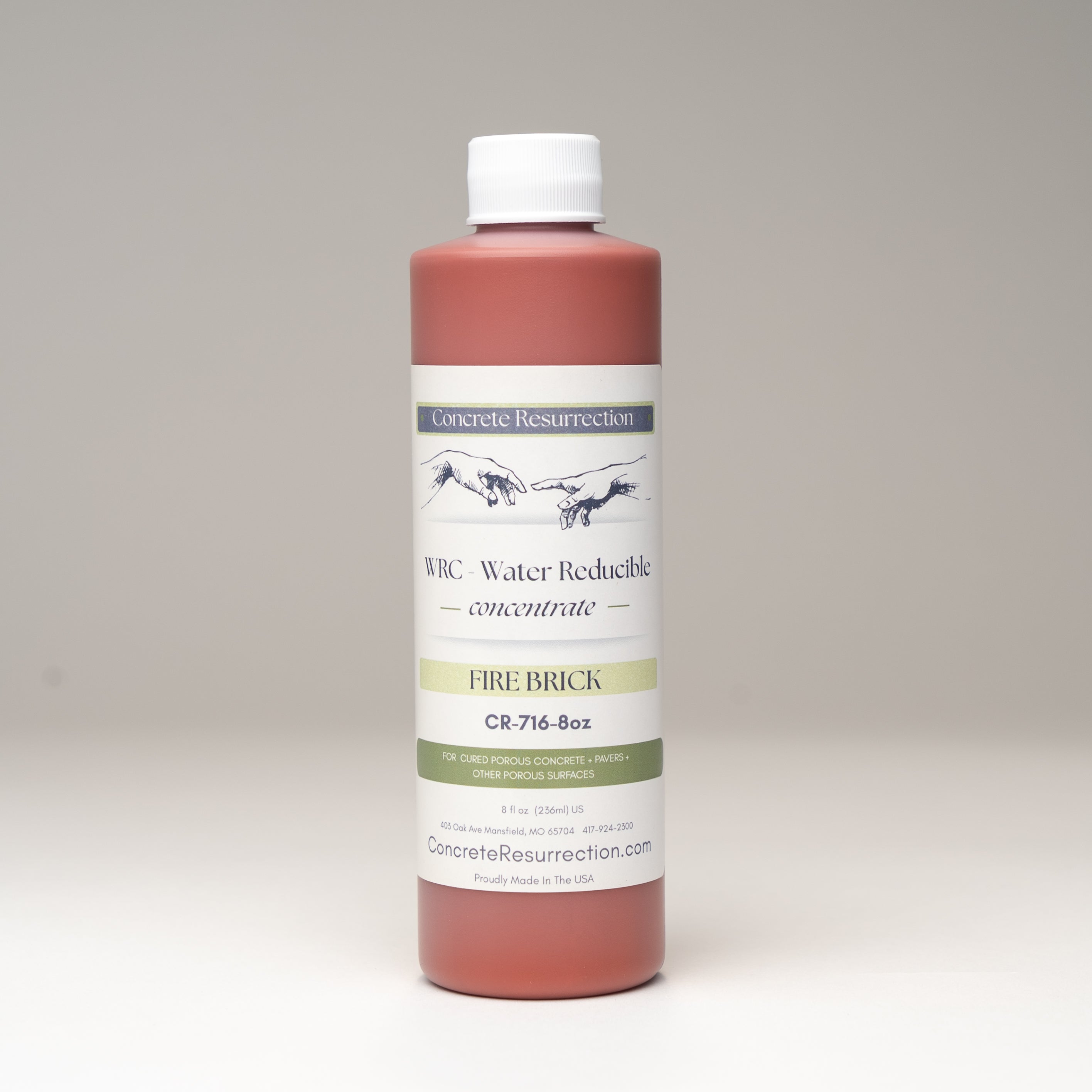 Water Reducible Concentrated (WRC) Concrete Stain
