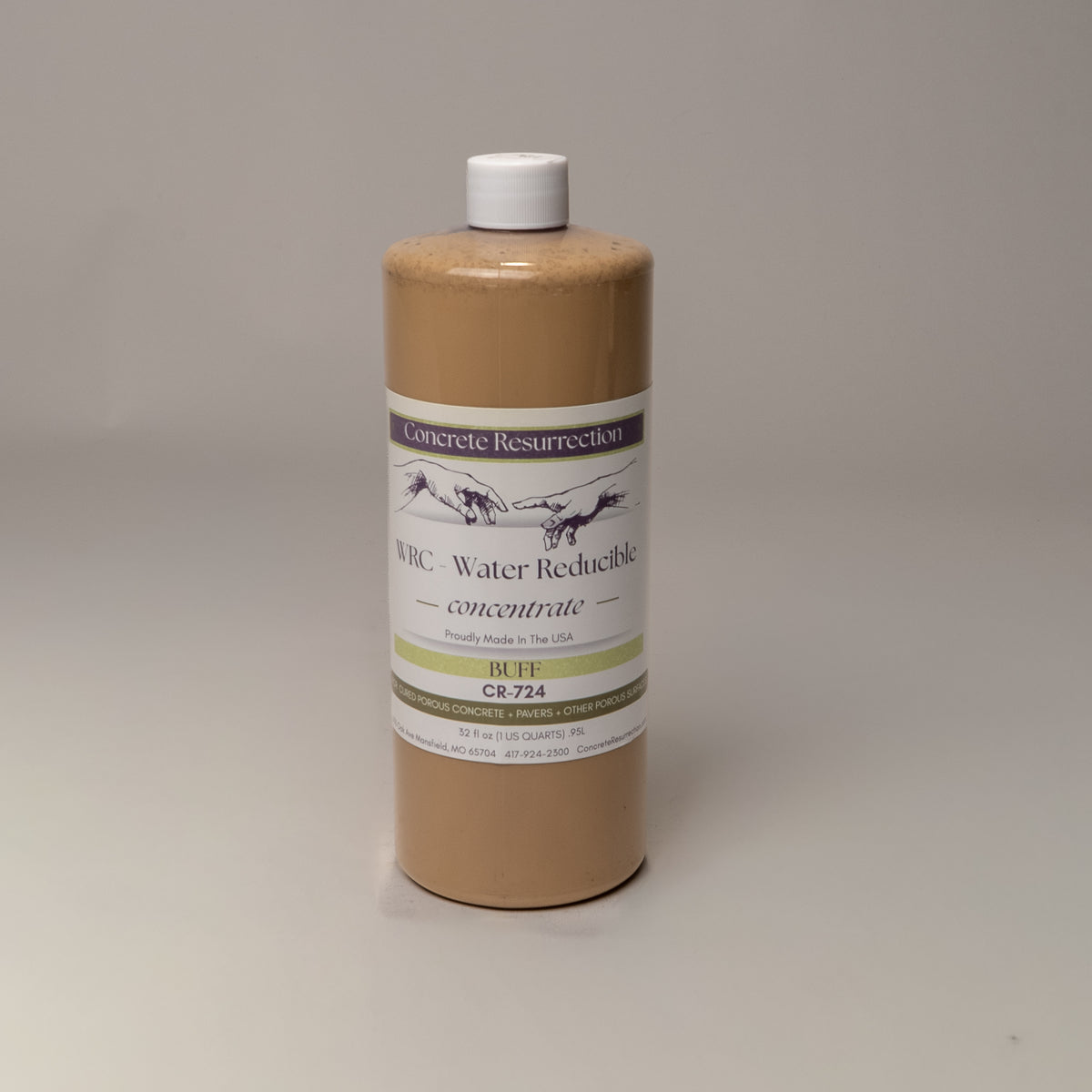 Water Reducible Concentrated (WRC) Concrete Stain