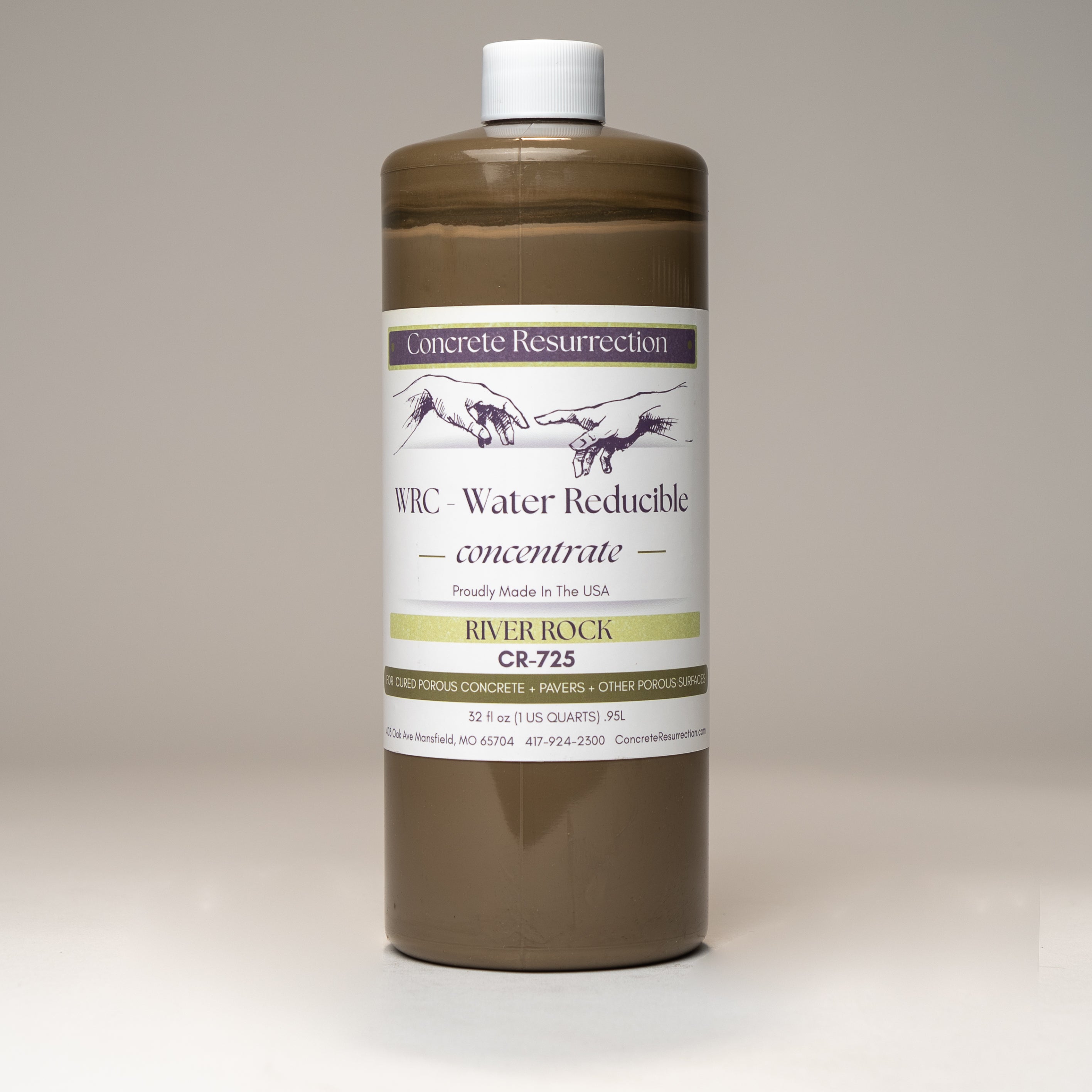 Water Reducible Concentrated (WRC) Concrete Stain