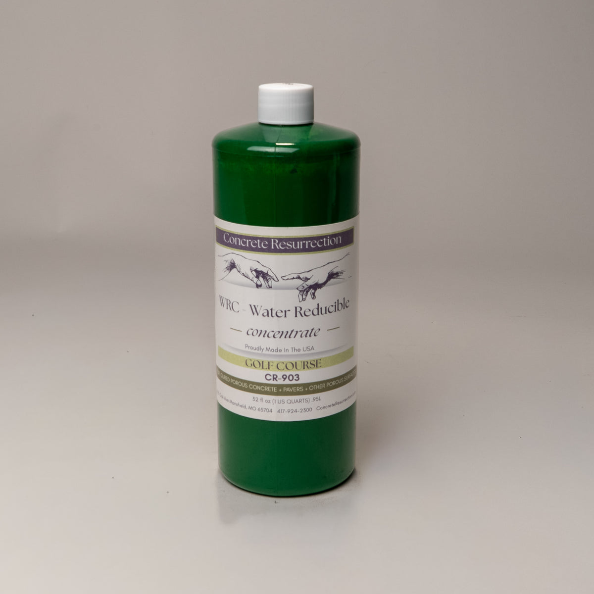 Water Reducible Concentrated (WRC) Concrete Stain