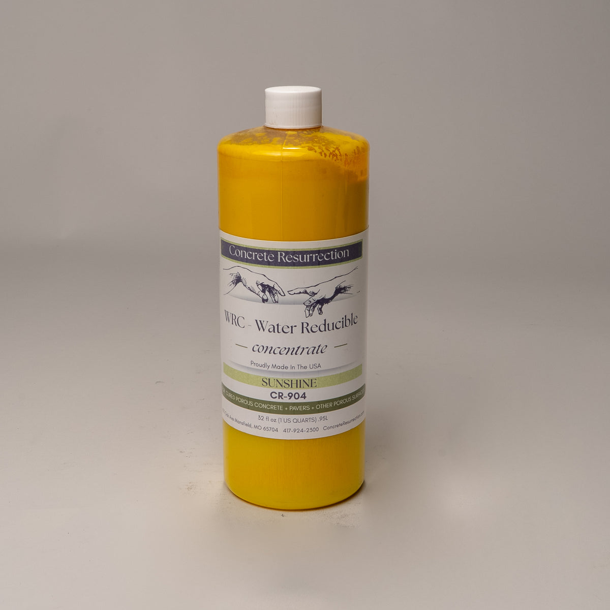 Water Reducible Concentrated (WRC) Concrete Stain