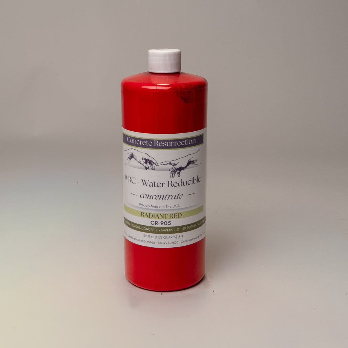 Water Reducible Concentrated (WRC) Concrete Stain