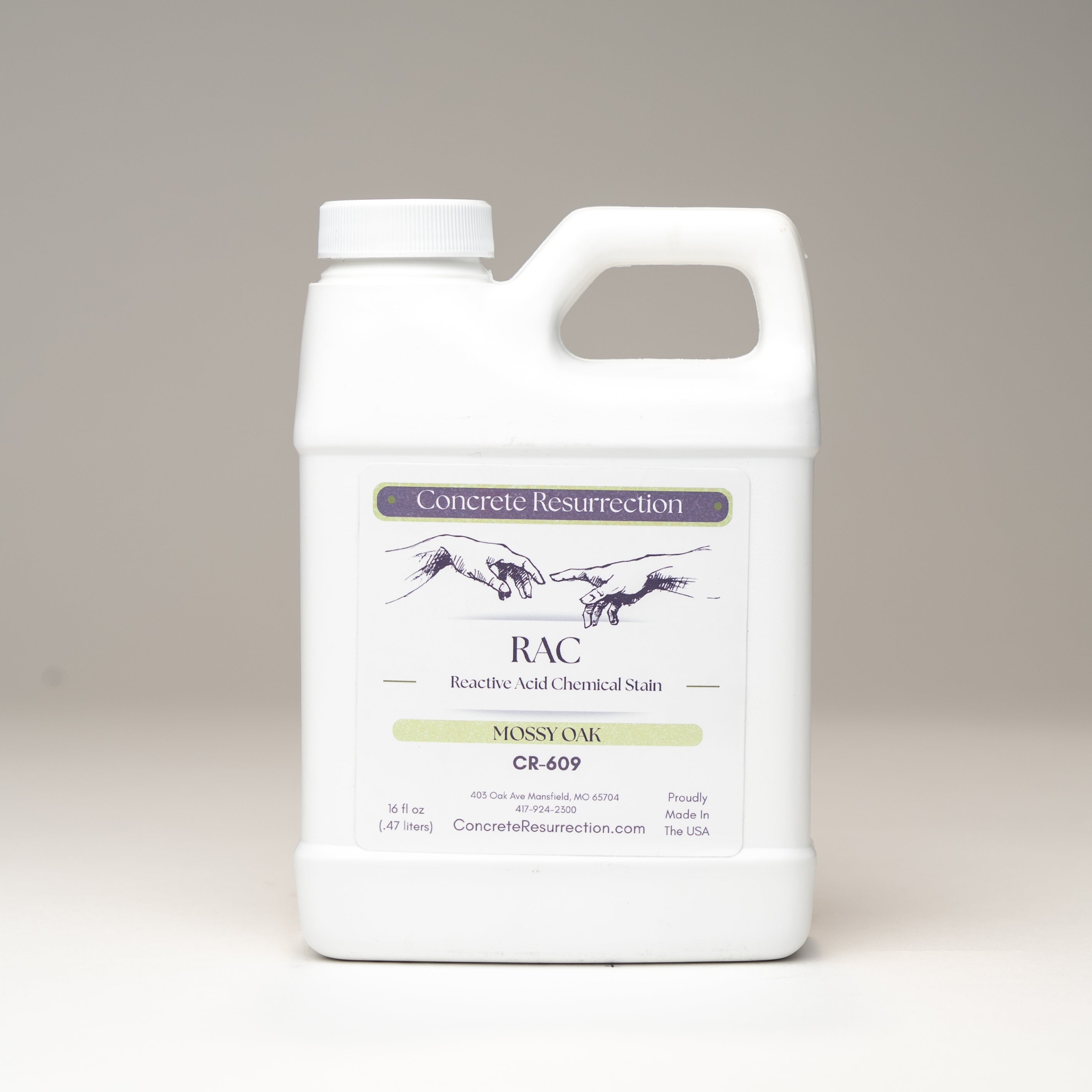 Reactive Acid Chemical (RAC) Concrete Stain