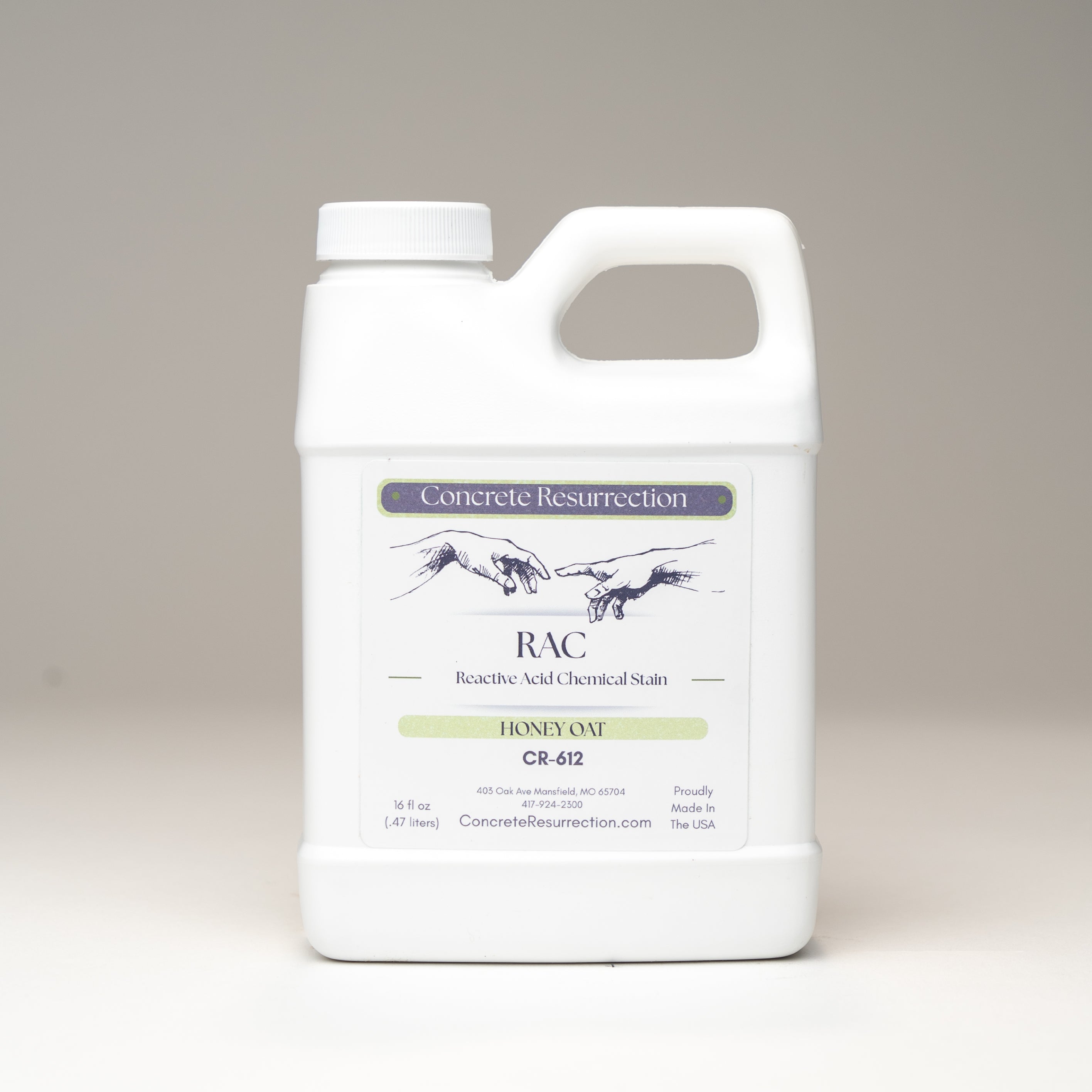 Reactive Acid Chemical (RAC) Concrete Stain