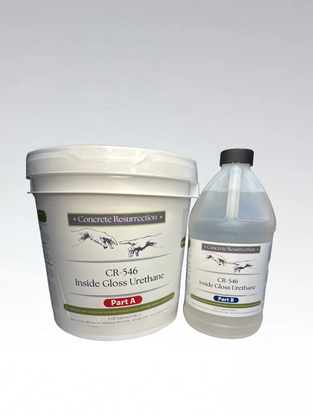 CR-546 Inside High Gloss WB Urethane