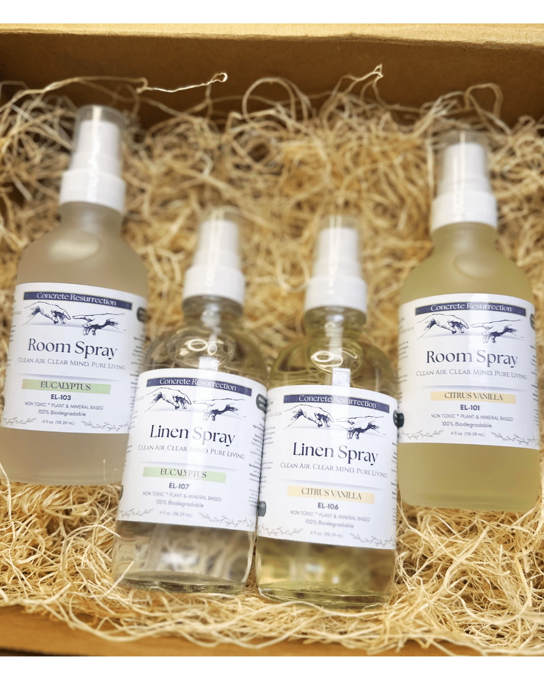 Gift Ready | Signature Spray Gift Sets - Concrete Resurrection