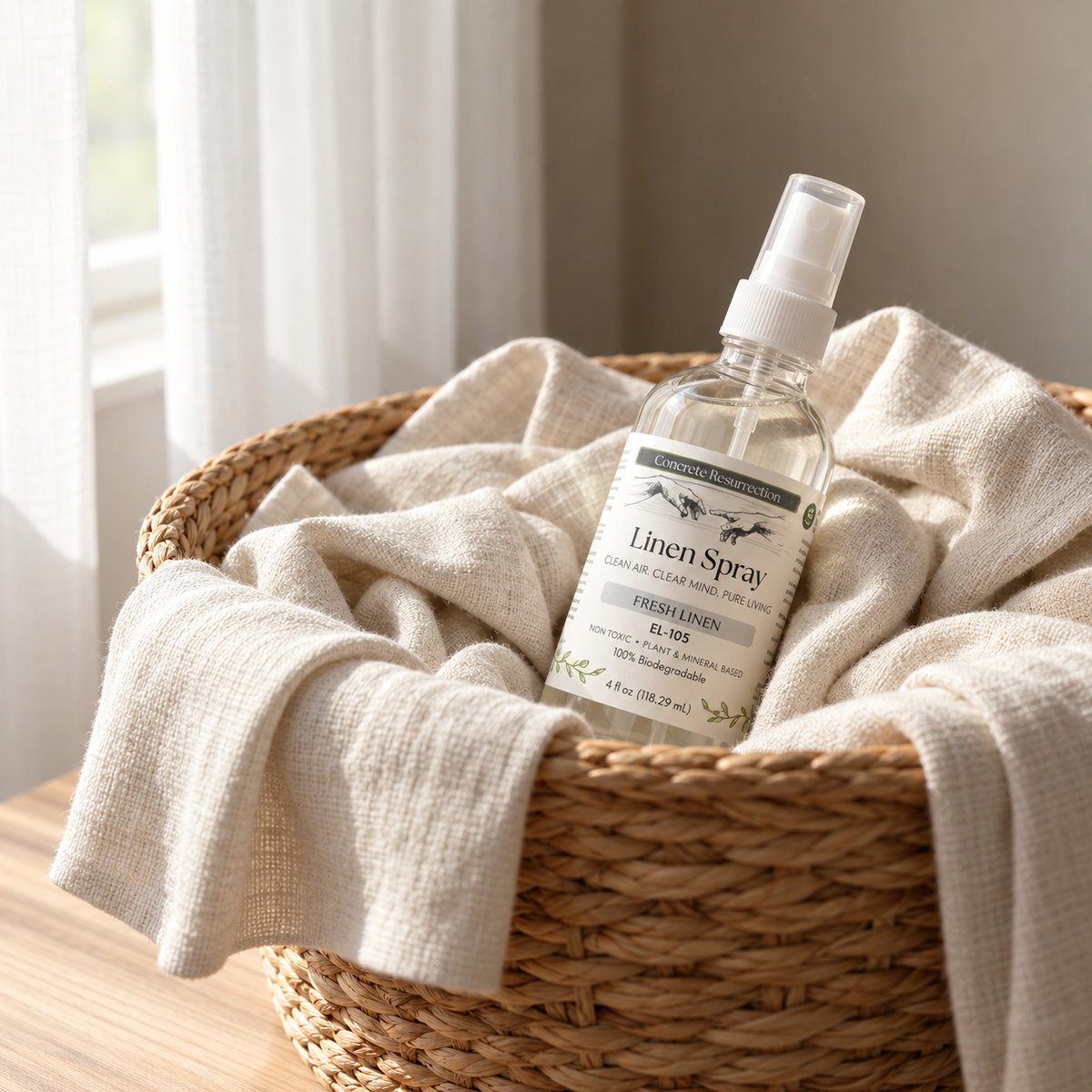 Clean Living Essentials Linen Spray
