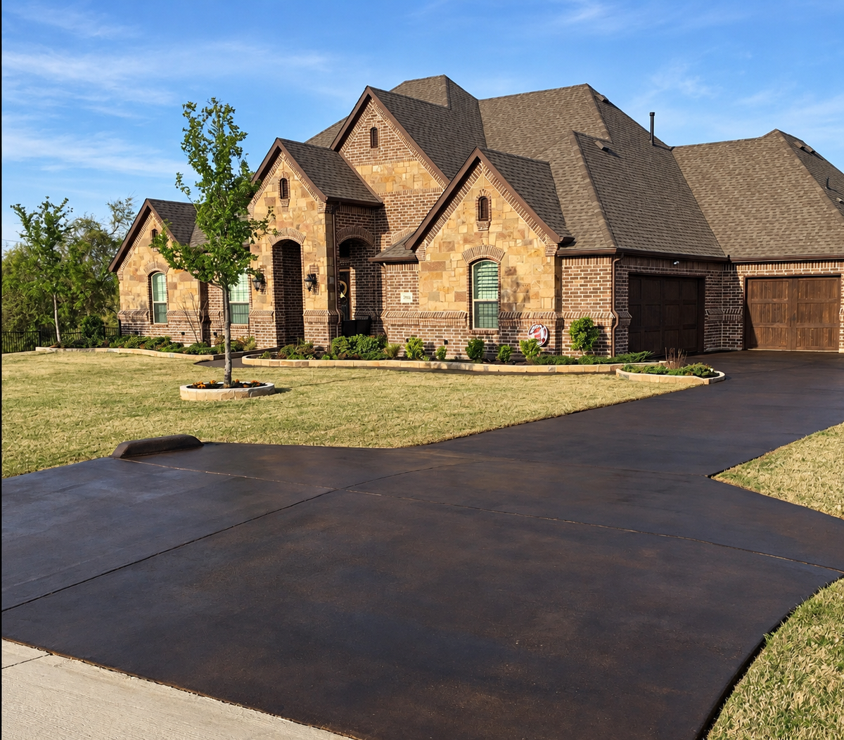 Reactive Acid Chemical (RAC) Concrete Stain