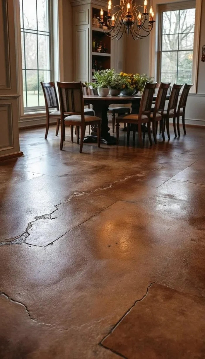 Reactive Acid Chemical (RAC) Concrete Stain
