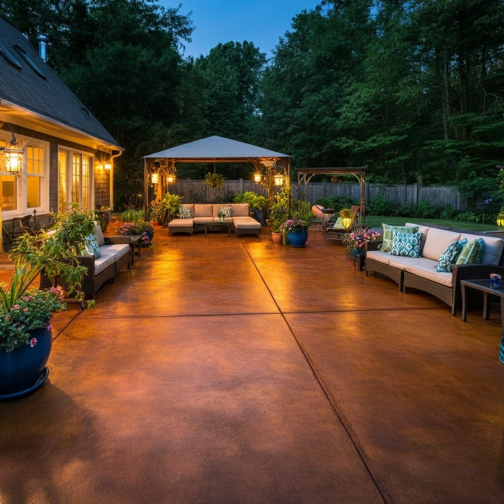 Reactive Acid Chemical (RAC) Concrete Stain