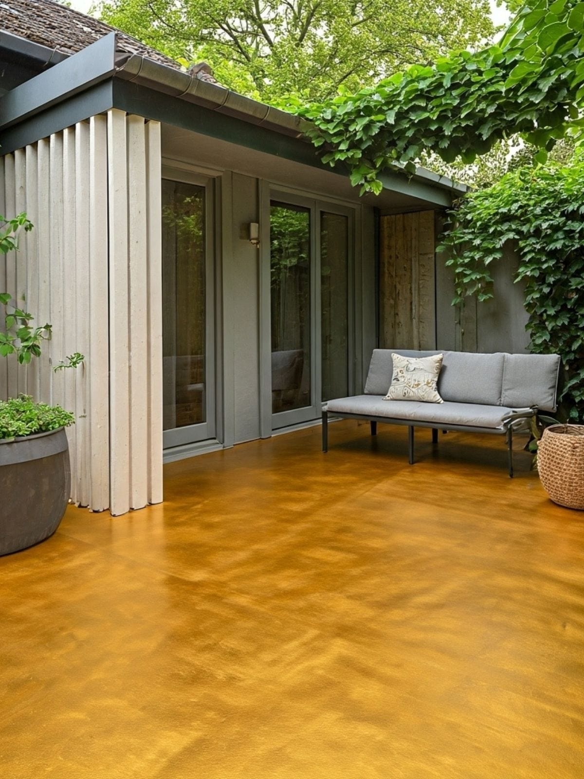 Reactive Acid Chemical (RAC) Concrete Stain