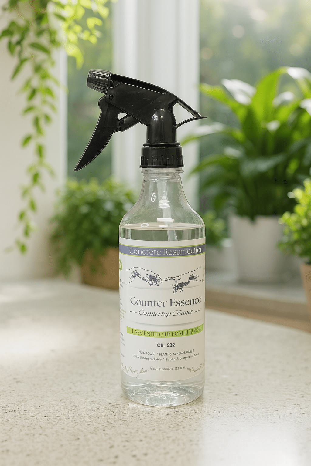 Clean Living Essentials Counter Essence Countertop Cleaner