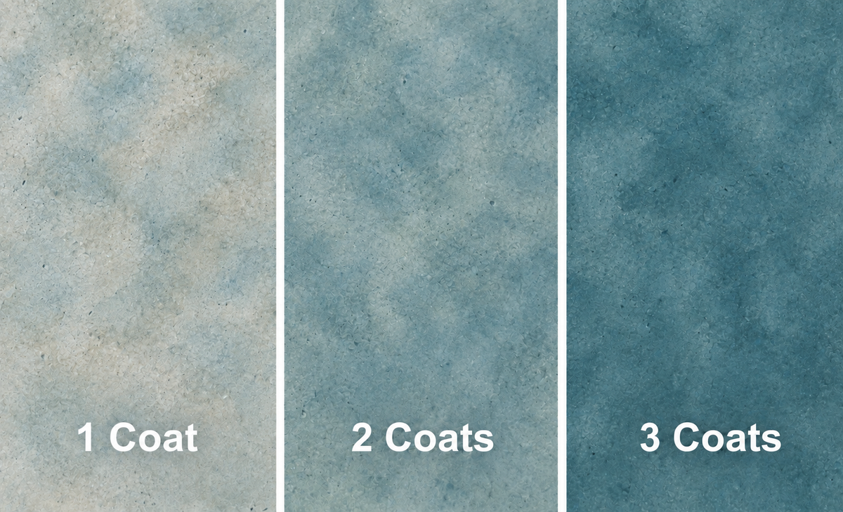 Water Reducible Concentrated (WRC) Concrete Stain