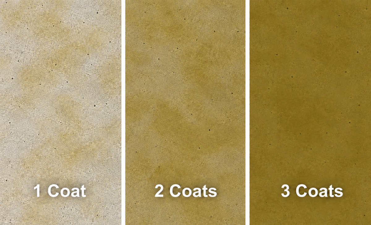 Water Reducible Concentrated (WRC) Concrete Stain