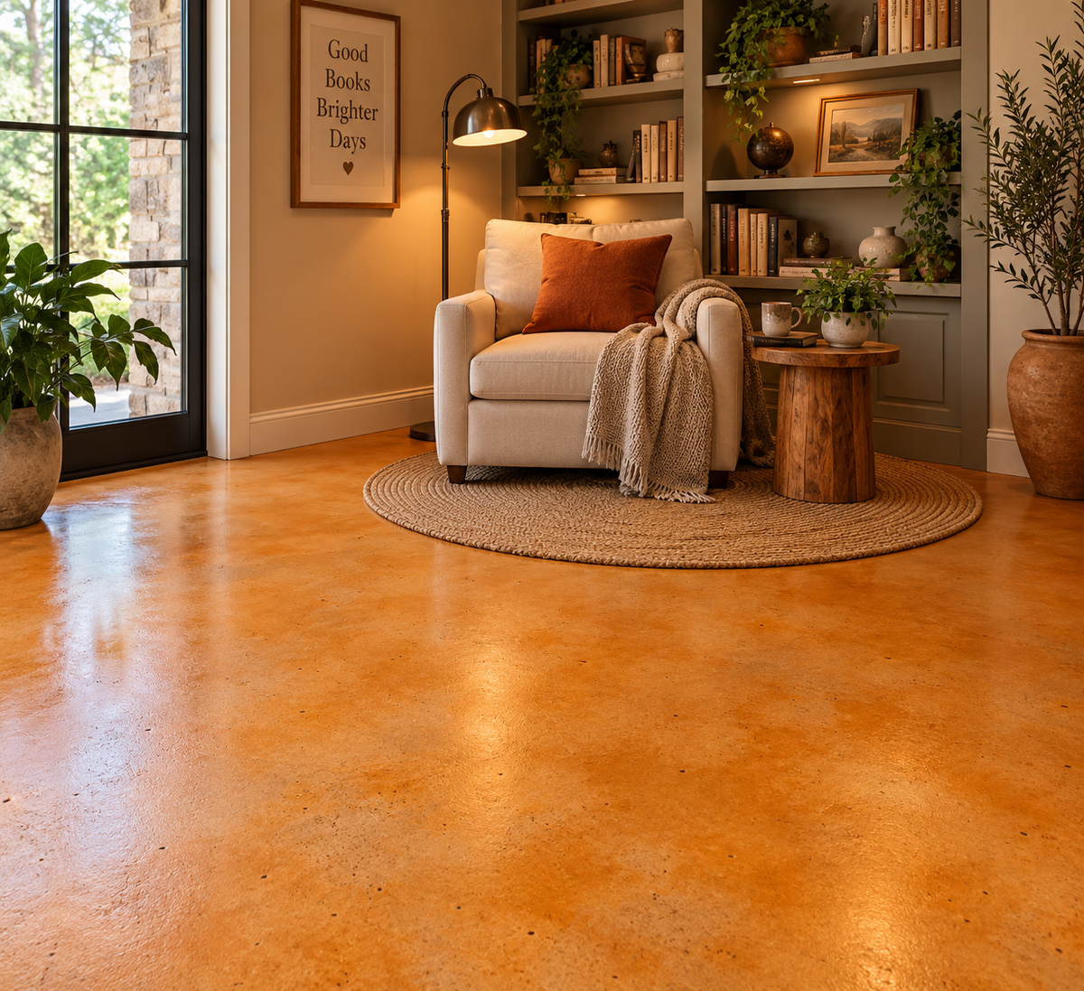 Water Reducible Concentrated (WRC) Concrete Stain
