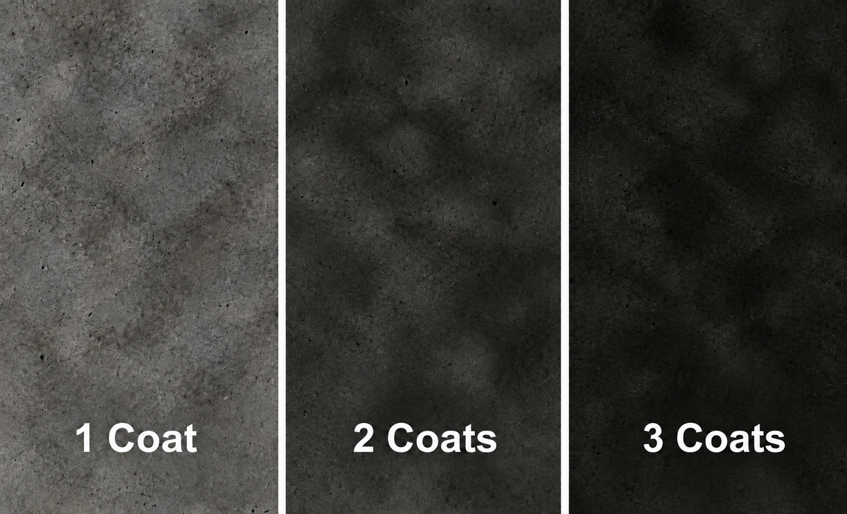Water Reducible Concentrated (WRC) Concrete Stain