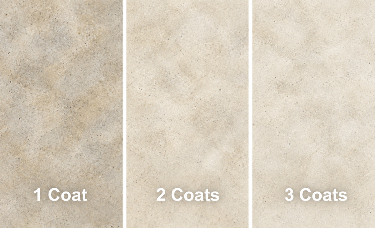 Water Reducible Concentrated (WRC) Concrete Stain