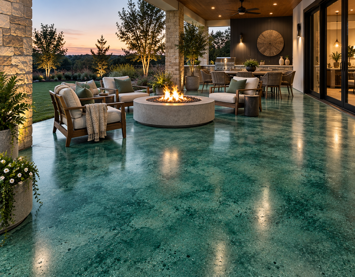 Water Reducible Concentrated (WRC) Concrete Stain